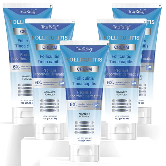 Botanical Folliculitis Cream, Soothing Moisturizer for Bumps on Face