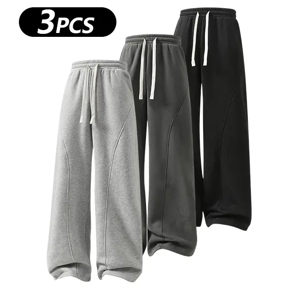 Men's Fleece Thermal Lined Sweatpants