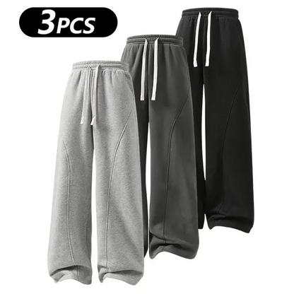 Men's Fleece Thermal Lined Sweatpants