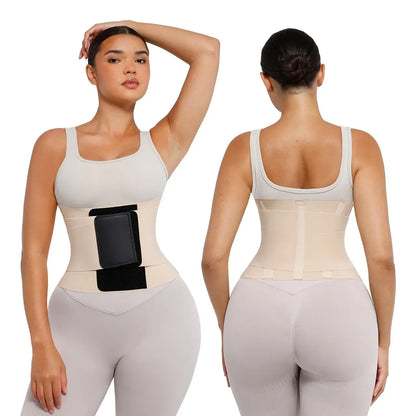 Belt Waist Cincher Ab Belt with Triple Wrap Women