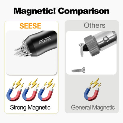 Strong Magnetic Screw Ring: 1/4 Inch/ 6.35 mm Universal Magnetic Screw Holder