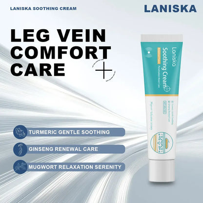 Leg Relief Gentle Herbal Varicose VeinsCream-External Use for Pain, Swelling, and Vein Repair |Soothing Massage Lotion for Body & SkinComfort-30g