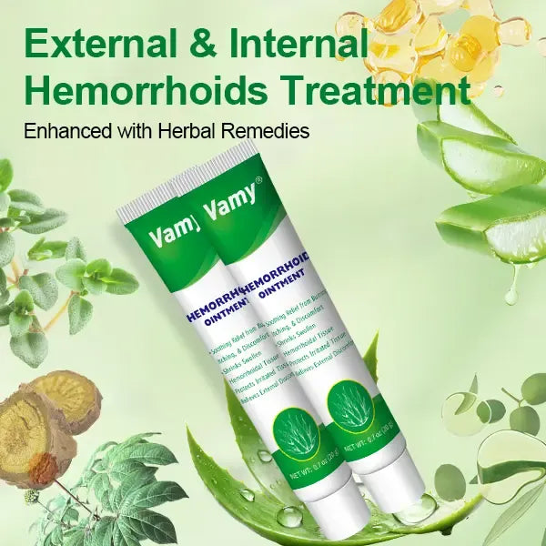 Hemorrhoid Treatment Cream-Gel with Soothing Aloe Vera, Anti-Itch Relief for Pain & Swelling, Alcohol-Free Formula for Sensitive Skin, Unisex, 1.4 oz with Finger Cots