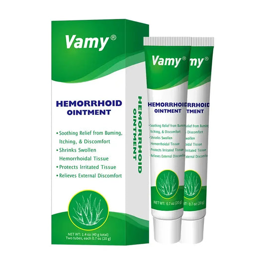 Hemorrhoid Treatment Cream-Gel with Soothing Aloe Vera, Anti-Itch Relief for Pain & Swelling, Alcohol-Free Formula for Sensitive Skin, Unisex, 1.4 oz with Finger Cots