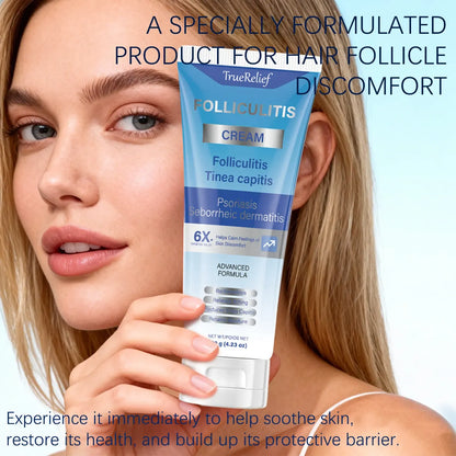 Botanical Folliculitis Cream, Soothing Moisturizer for Bumps on Face