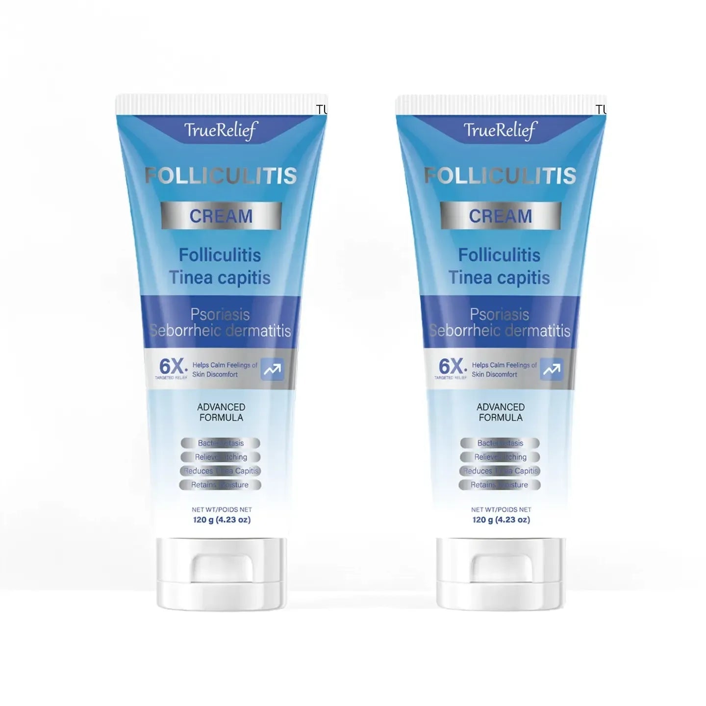 Botanical Folliculitis Cream, Soothing Moisturizer for Bumps on Face