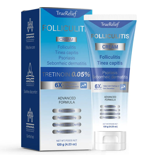 Botanical Folliculitis Cream, Soothing Moisturizer for Bumps on Face