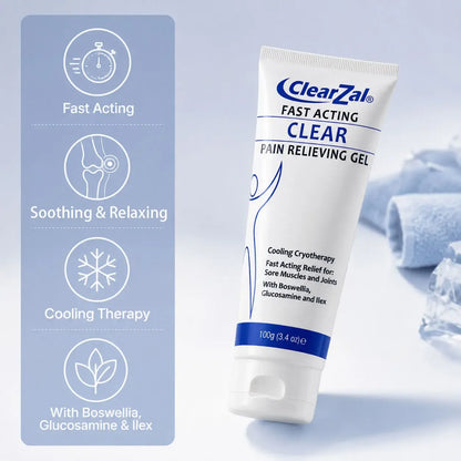 Soothing Cooling Gel 100g, Relieving Body Gel, Cooling with Menthol and Frankincense, Helps Relieve Muscle Tension