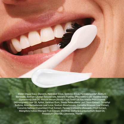 Nano Hydroxyapatite Toothpaste, Fluoride Free Toothpaste, Appropriate for Sensitive Teeth - for Adults