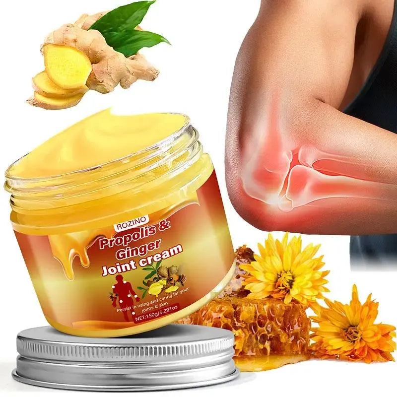 Propolis & Ginger Joint Care Cream, Joint Care Cream for Men & Women, Body Relaxation Aid, Body Care Product for Daily Use