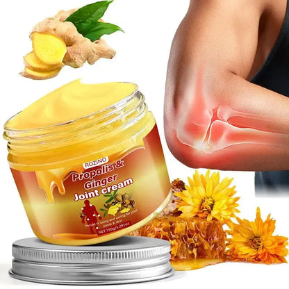 Propolis & Ginger Joint Care Cream, Joint Care Cream for Men & Women, Body Relaxation Aid, Body Care Product for Daily Use