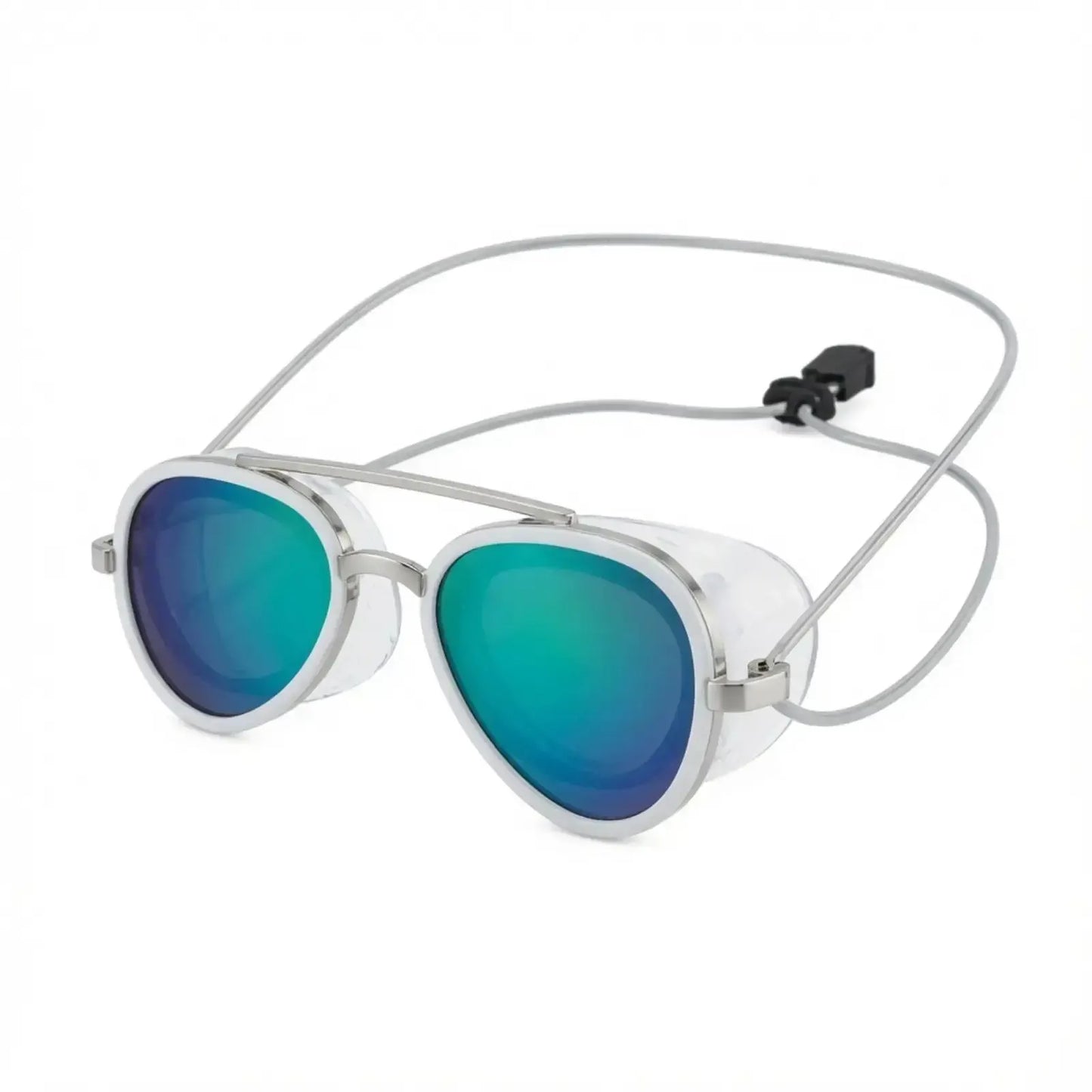 2-in-1 Polarized Swim Goggles & Sunglasses – Anti-Fog, UV Protection, Wide View