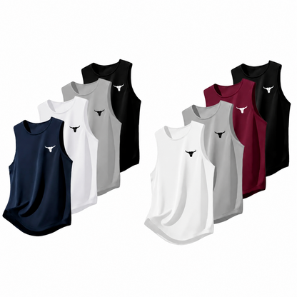 4-Pack Summer Fashion Men's Gym Sports Sleeveless Tank Tops