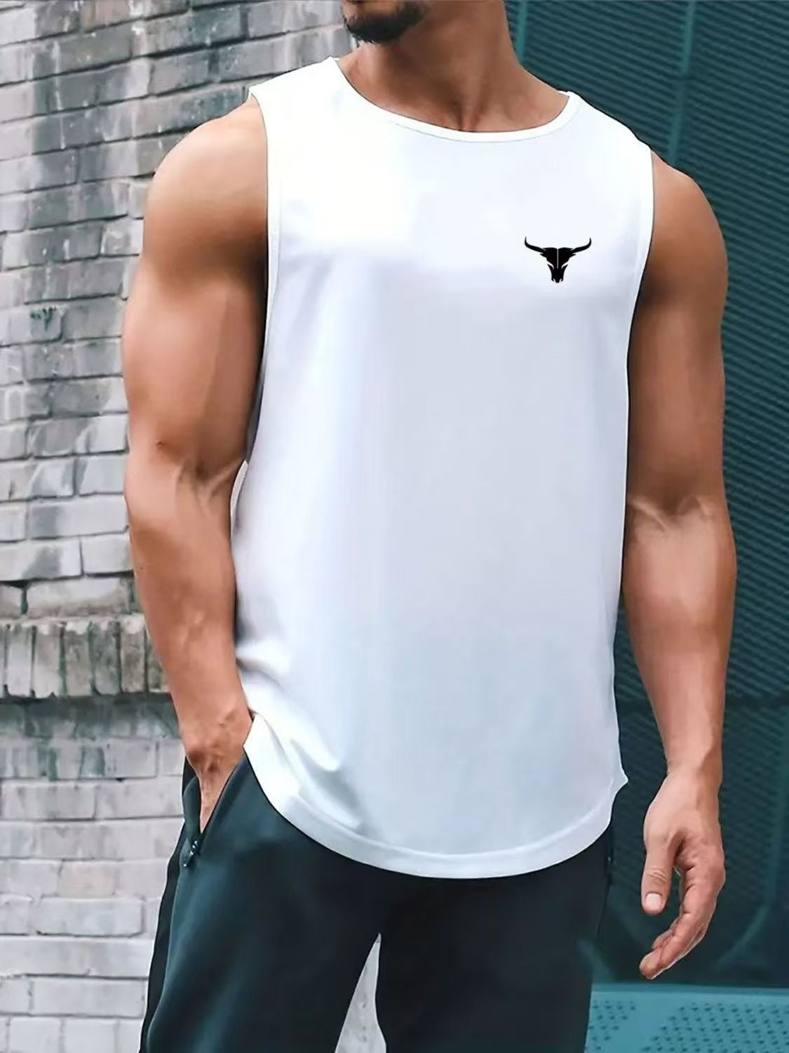 4-Pack Summer Fashion Men's Gym Sports Sleeveless Tank Tops
