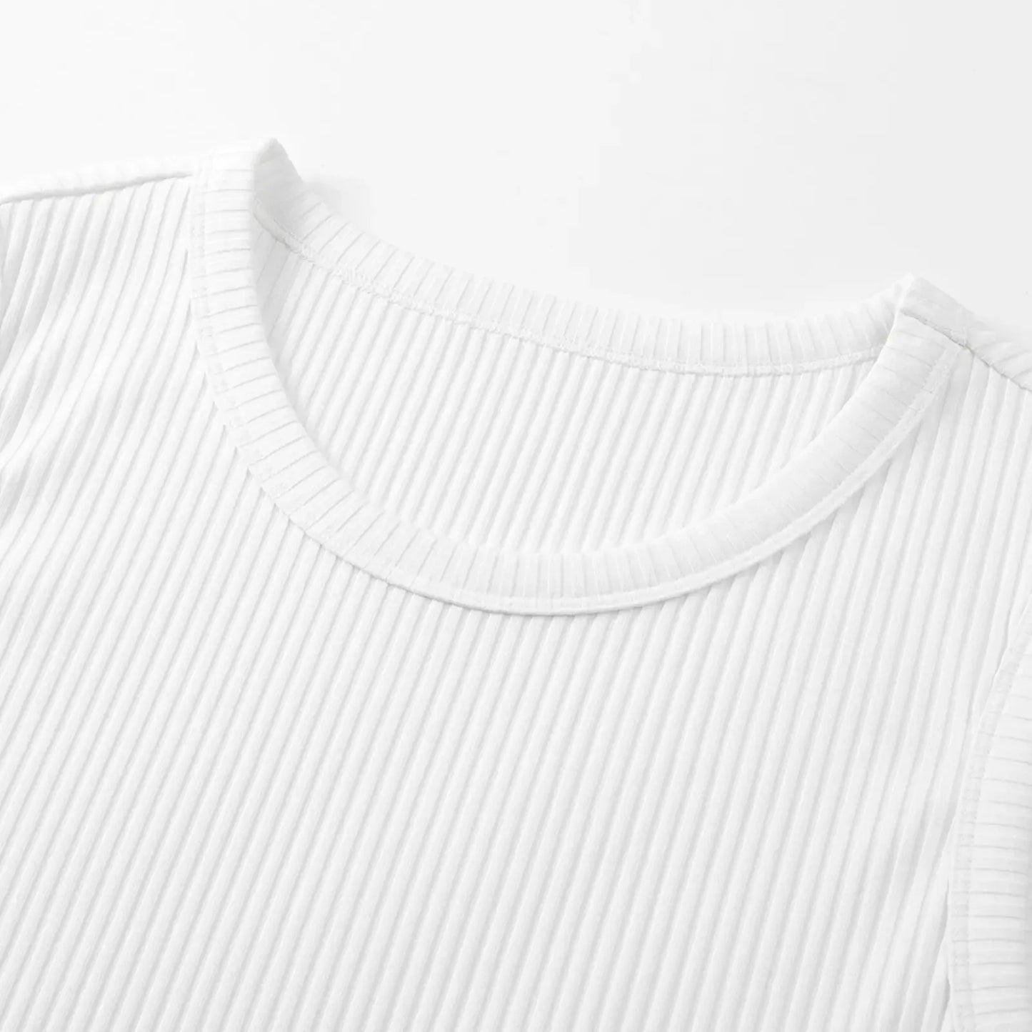 Men's Wide Strap Ribbed Tank Top