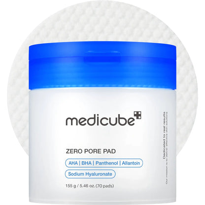 Zero Pore Pads – AHA + BHA Korean Toner Pads