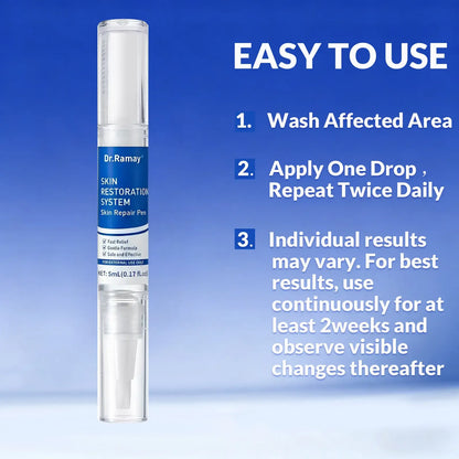 Natural Skin Repair  Pen, Equipped With Aprecise Applicator And A Gentle Herbal Formula, It Issuitable For Facial And Body Care-5ml