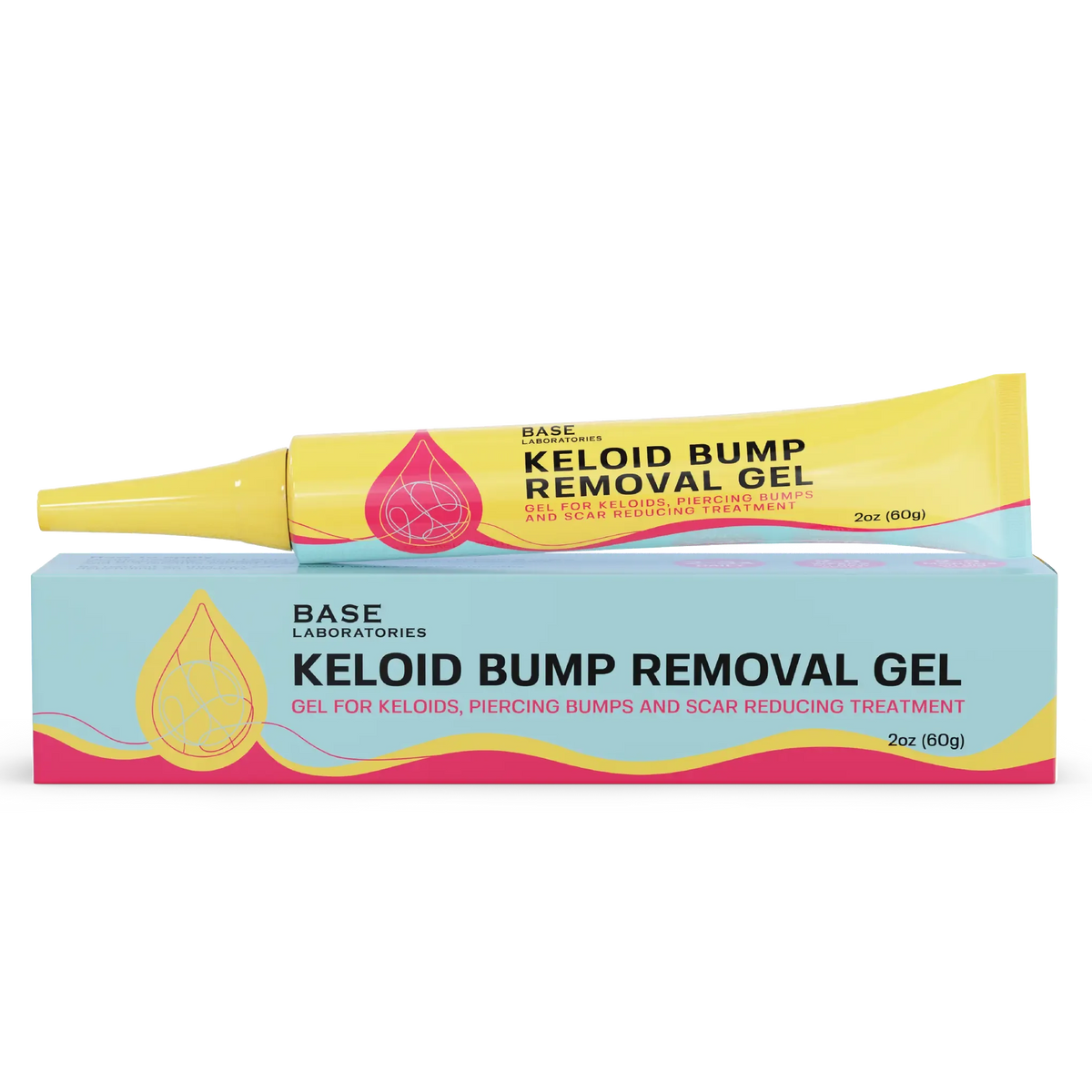 Keloid Bump Removal Gel | Natural Piercing Bump Treatment & Keloid Scar Gel | Keloid Scar Removal for all Scars, Keloids & Piercing Bumps | Soothing Piercing Aftercare | 2 oz