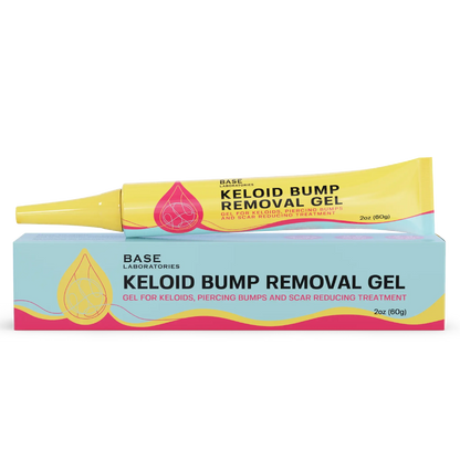 Keloid Bump Removal Gel | Natural Piercing Bump Treatment & Keloid Scar Gel | Keloid Scar Removal for all Scars, Keloids & Piercing Bumps | Soothing Piercing Aftercare | 2 oz