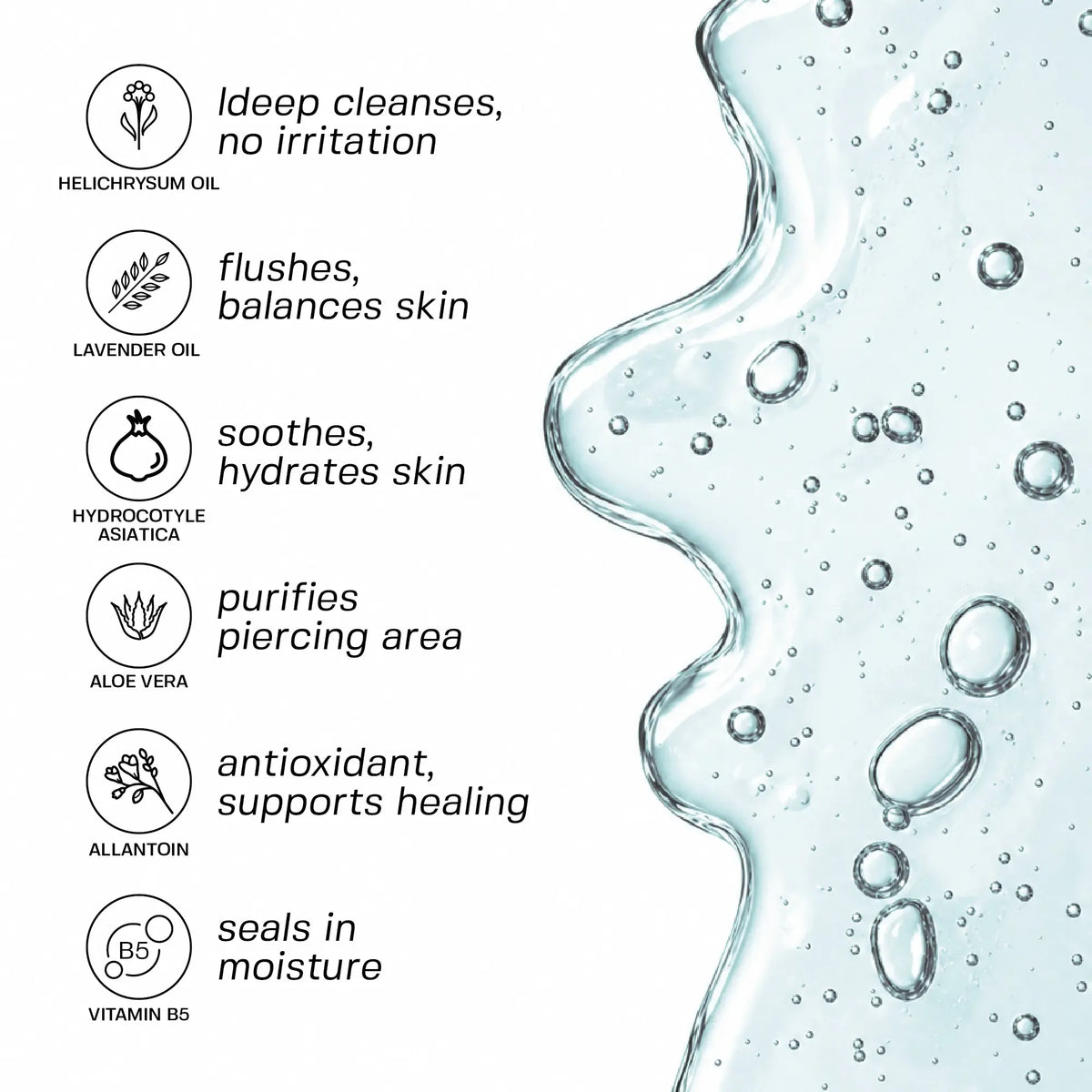 Keloid Bump Removal Gel | Natural Piercing Bump Treatment & Keloid Scar Gel | Keloid Scar Removal for all Scars, Keloids & Piercing Bumps | Soothing Piercing Aftercare | 2 oz