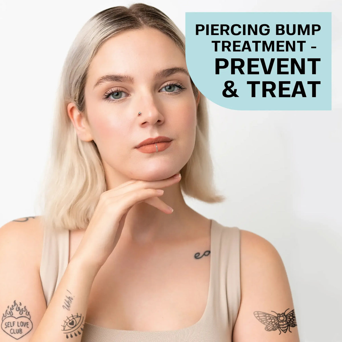 Keloid Bump Removal Gel | Natural Piercing Bump Treatment & Keloid Scar Gel | Keloid Scar Removal for all Scars, Keloids & Piercing Bumps | Soothing Piercing Aftercare | 2 oz
