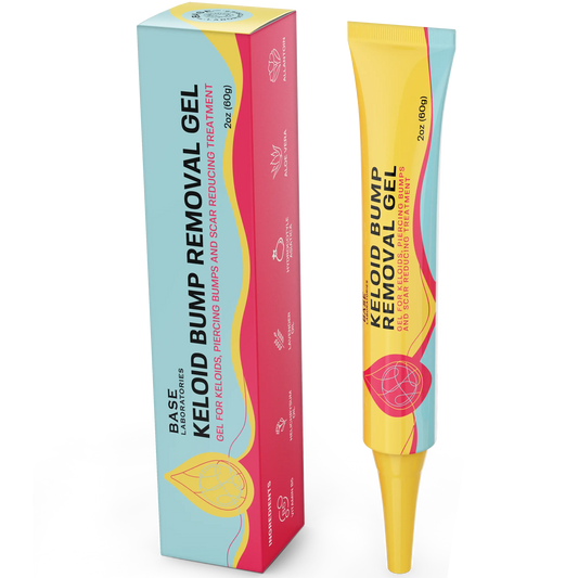 Keloid Bump Removal Gel | Natural Piercing Bump Treatment & Keloid Scar Gel | Keloid Scar Removal for all Scars, Keloids & Piercing Bumps | Soothing Piercing Aftercare | 2 oz