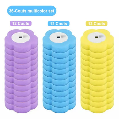Disposable Toilet Brush, Toilet Bowl Wand Holder Set with 24PCS Cleaner Refills