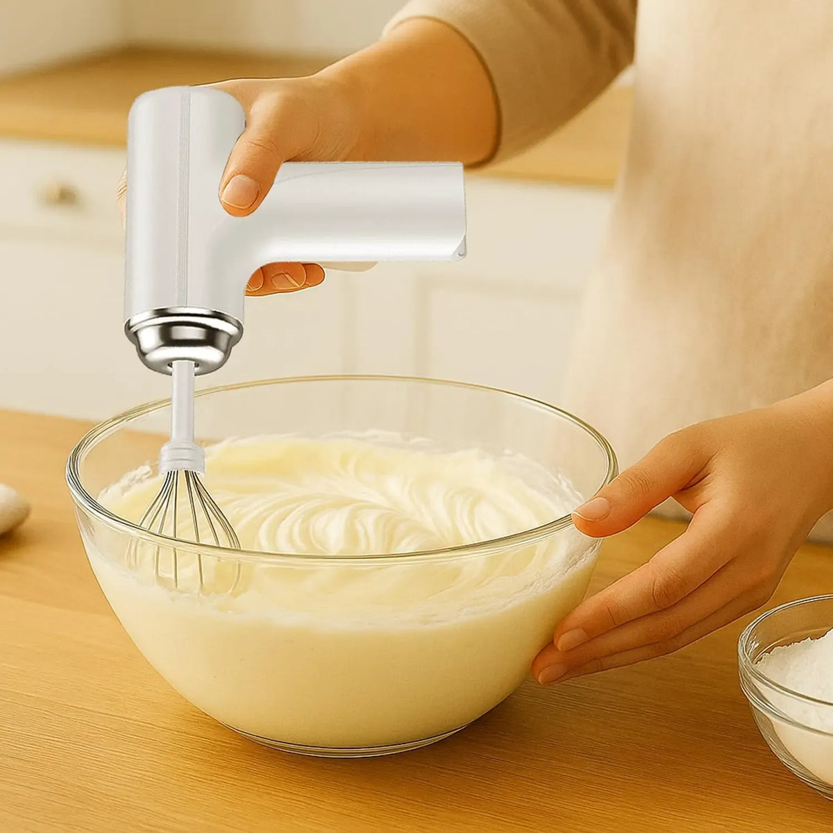 Cordless Electric Hand Mixer Whisk
