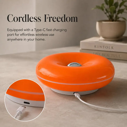 Aesthetic Doughnut LED Night Lamp - 2026 Easter Festive Decor, Touch & Remote Control, Warm & Cozy Glow, Whimsy Room Decor, Bedroom Lamps,sohochic
