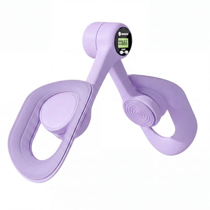 Adjustable Thigh-Hip Trainer - Foldable Fiberglass Gym Gear with Ergonomic Handles, Compact Durable Portable Resistance Muscle Builder for Home Workout & Exercise Equipment, All Fitness Levels Glute Training (Sports Toys)