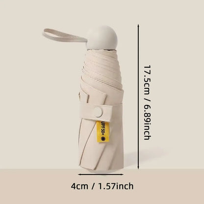 Compact Folding Travel Umbrella