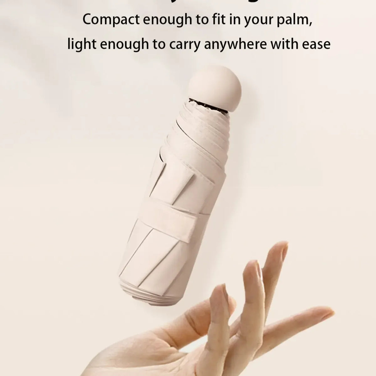 Compact Folding Travel Umbrella