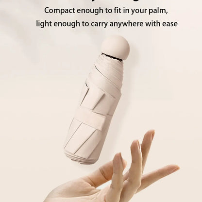 Compact Folding Travel Umbrella
