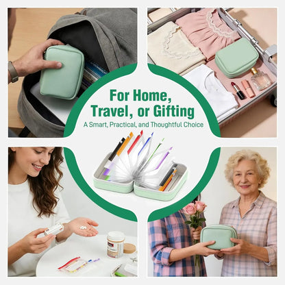 Travel Pill Organizer Set