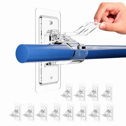 No-Drill Curtain Rod Brackets