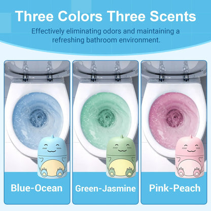 Dinosaur Toilet Bowl Cleaner Set