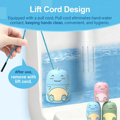 Dinosaur Toilet Bowl Cleaner Set