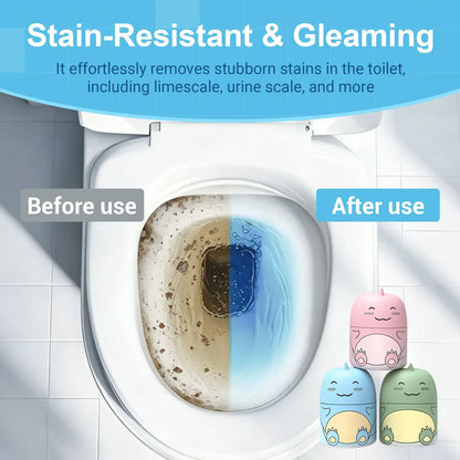 Dinosaur Toilet Bowl Cleaner Set