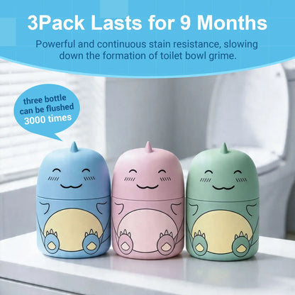 Dinosaur Toilet Bowl Cleaner Set