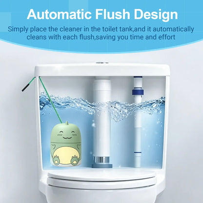 Dinosaur Toilet Bowl Cleaner Set