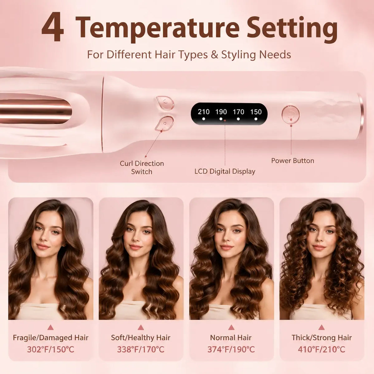 Automatic Rotating Curling Iron