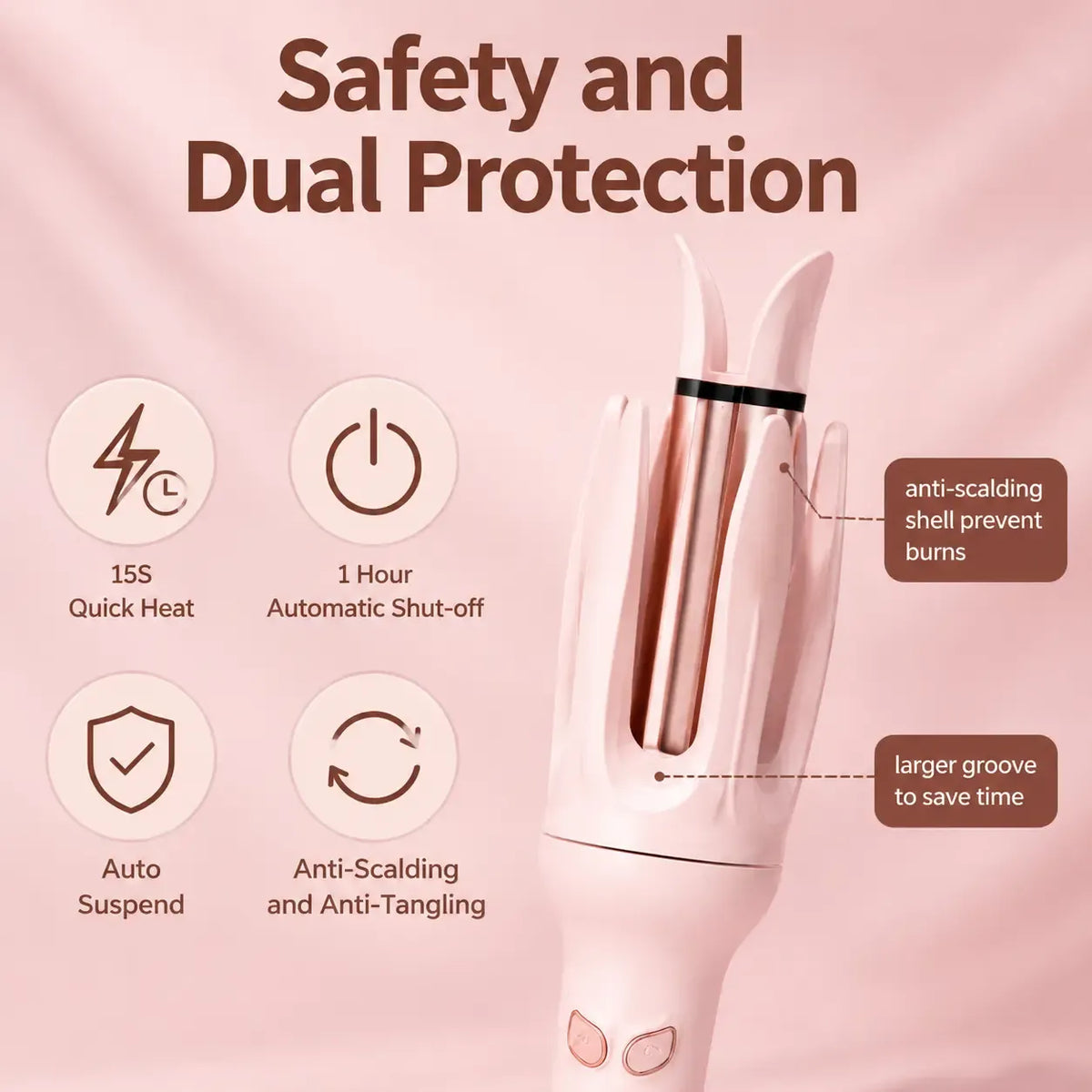 Automatic Rotating Curling Iron