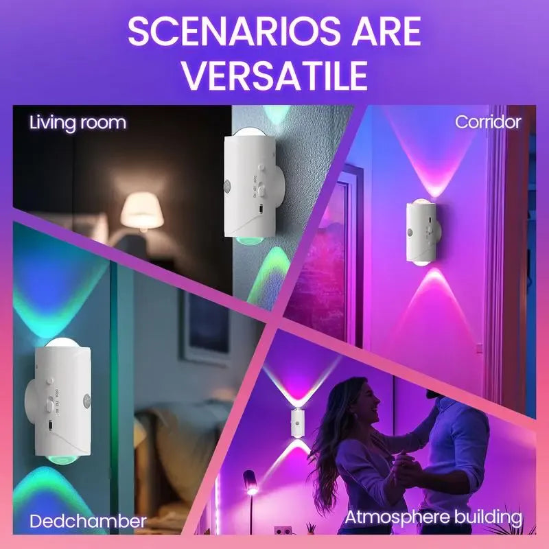 Rechargeable RGB Motion Sensor Night Light