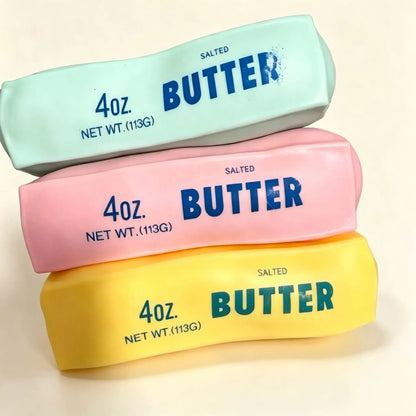 Crunchy Sound Butter Bar Squishy Toy