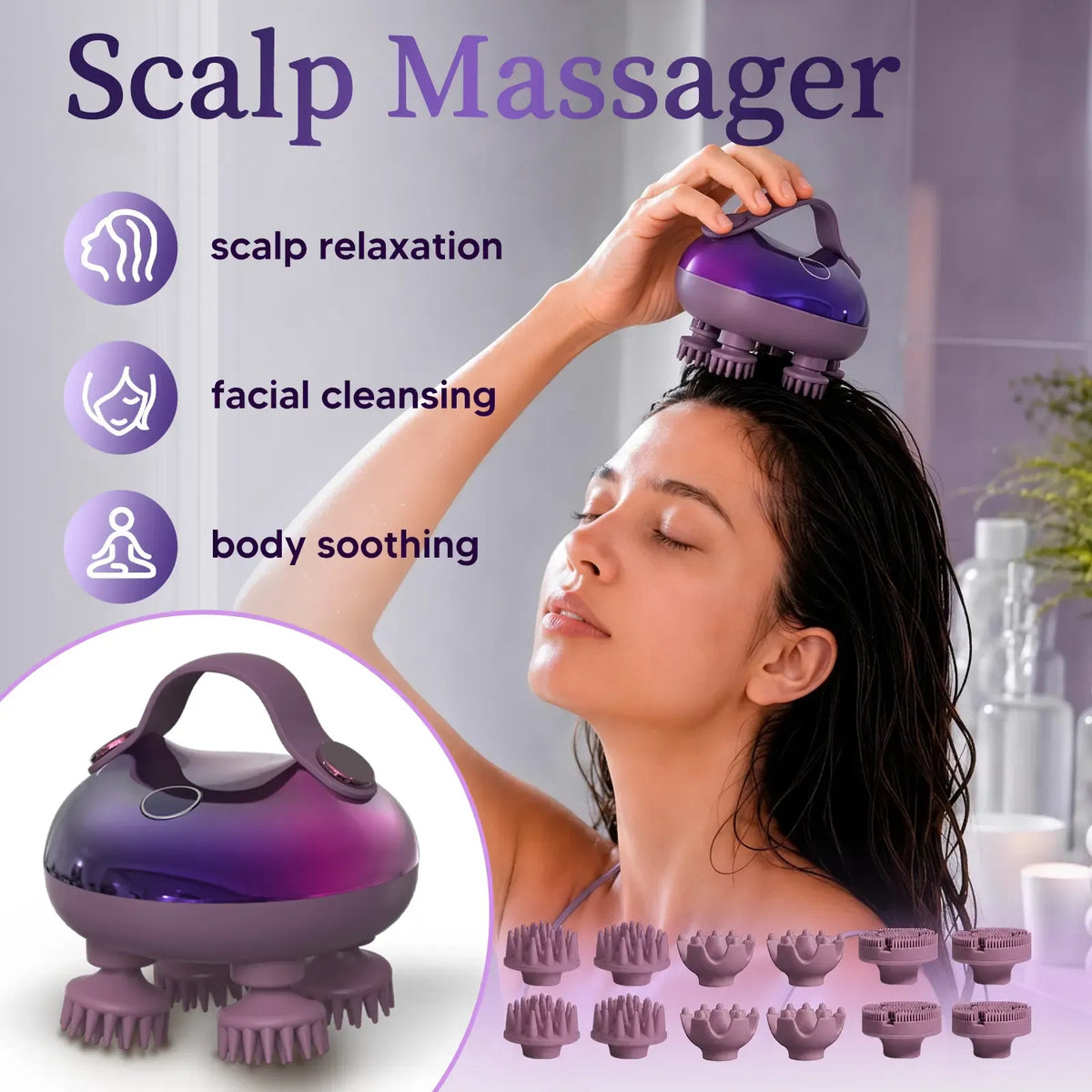 Electric Scalp Massager