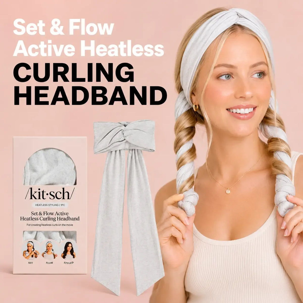 Kitsch Heatless Curling Headband