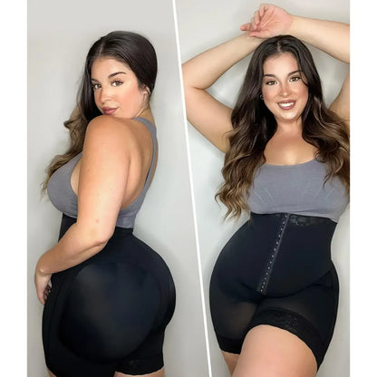 Tummy Control Shapewear for Women Fajas Colombianas Shorts Butt Lifter with Zipper Crotch