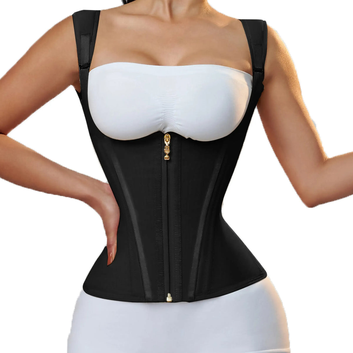 Waist Shapewear for Women Girdle Workout Shapewear with Adjustable Shoulder Strap