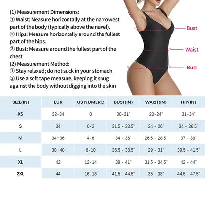 WIRELESS PLUNGE PLUNGE THONG BODYSUIT