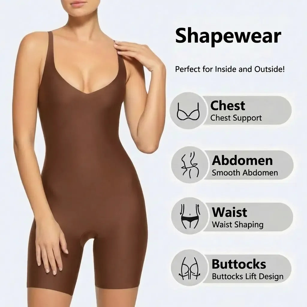 WIRELESS PLUNGE PLUNGE THONG BODYSUIT